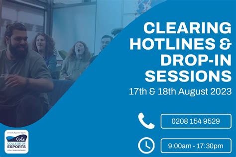 esports through clearing|Clearing 2023 Hotlines Set to Open Alongside Results Day.